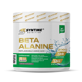 Syntime Nutrition Beta-Alanine 200 g Unflavored 