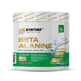 Syntime Nutrition Beta-Alanine 200 g Unflavored
