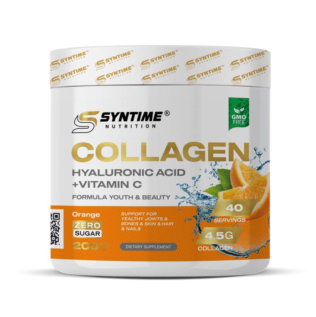 Collagen Hyaluronic Acid + Vitamin C 200 g Orange