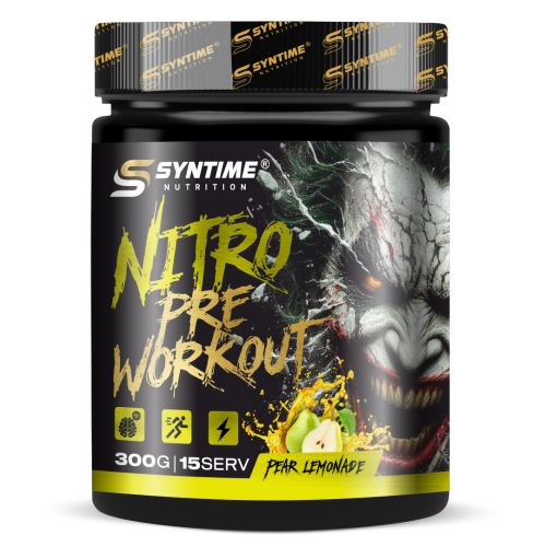 Syntime Nutrition Nitro Pre Workout 300 g Pear Lemonade 