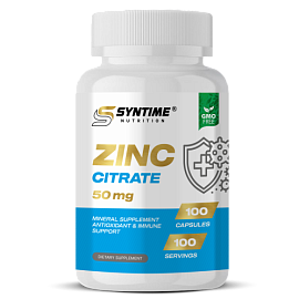 Syntime Nutrition Zinc 50 mg 100 caps