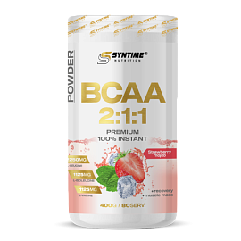 Syntime Nutrition BCAA 2:1:1 400 g Strawberry Mojito