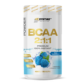 Syntime Nutrition BCAA 2:1:1 400 g Blue Raspberry