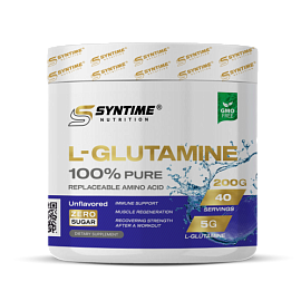 Syntime Nutrition Glutamine 100% Pure 200 g Unflavored 