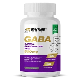 Syntime Nutrition GABA 500 mg 60 caps 