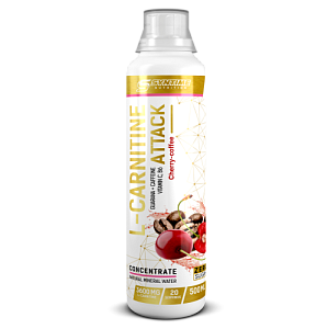 Syntime Nutrition L-carnitine Attack 500 ml Cherry-Coffee