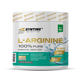 Syntime Nutrition Arginine 100% Pure 200 g Unflavored