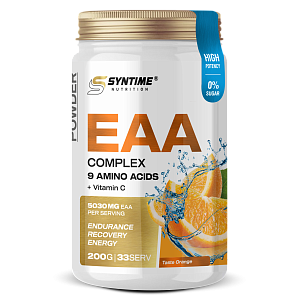 Syntime Nutrition EAA Complex 9 Amino Acids 200 g Taste Orange