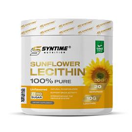 Syntime Nutrition Sunflower Lecithin 200 g Unflavored 