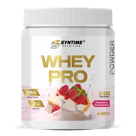 Syntime Nutrition Whey Pro 450 g Rasperry Cheesecake